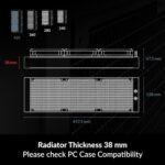 ARCTIC Liquid Freezer III 420 A-RGB - Water Cooling PC, All-in-One CPU AIO Water Cooler, Intel & AMD - Image 3