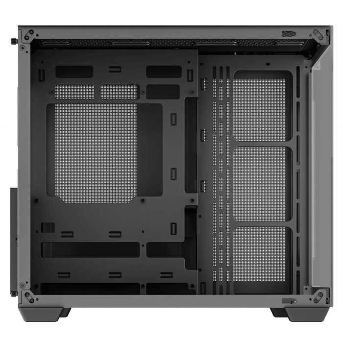 DeepCool CG530 Dual-Chamber Mid Tower Case, Tempered Glass Panels, Advanced Cooling Support - Image 7