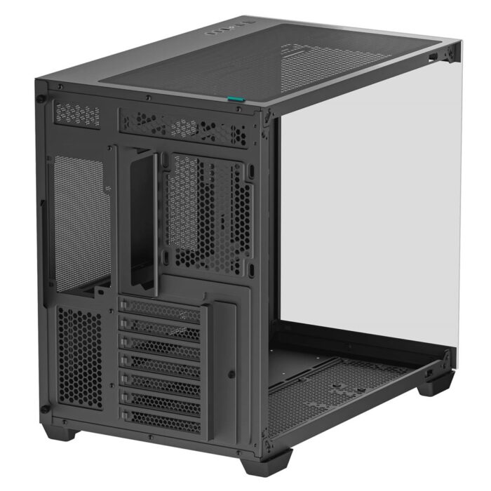 DeepCool CG530 Dual-Chamber Mid Tower Case, Tempered Glass Panels, Advanced Cooling Support - Image 5