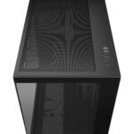 DeepCool CG530 Dual-Chamber Mid Tower Case, Tempered Glass Panels, Advanced Cooling Support - Image 4