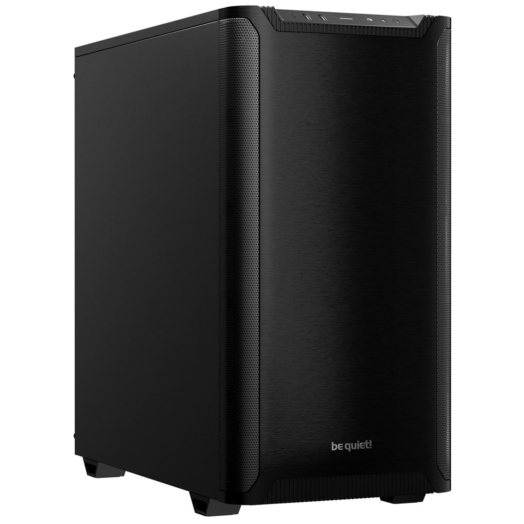 be quiet! Pure Base 501 Case be quiet! Pure Base 501 Case, Black, Mid Tower, 2 x USB Type-A, 1 x USB Type-C, Exchangeable Top Cover for Silent or High Performance - Image 1