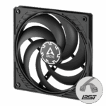 Arctic P14 14cm Pressure Optimised Slim PWM PST Fan Black - Image 2
