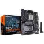Gigabyte X870 GAMING WIFI6 AMD AM5 Motherboard, DDR5, ATX, 2.5GbE LAN, Wi-Fi 6