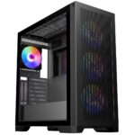 CRONUS Phanes Gaming PC Case, Full Tower, Superior Airflow, ATX, Micro ATX, Mini-ITX, and E-ATX