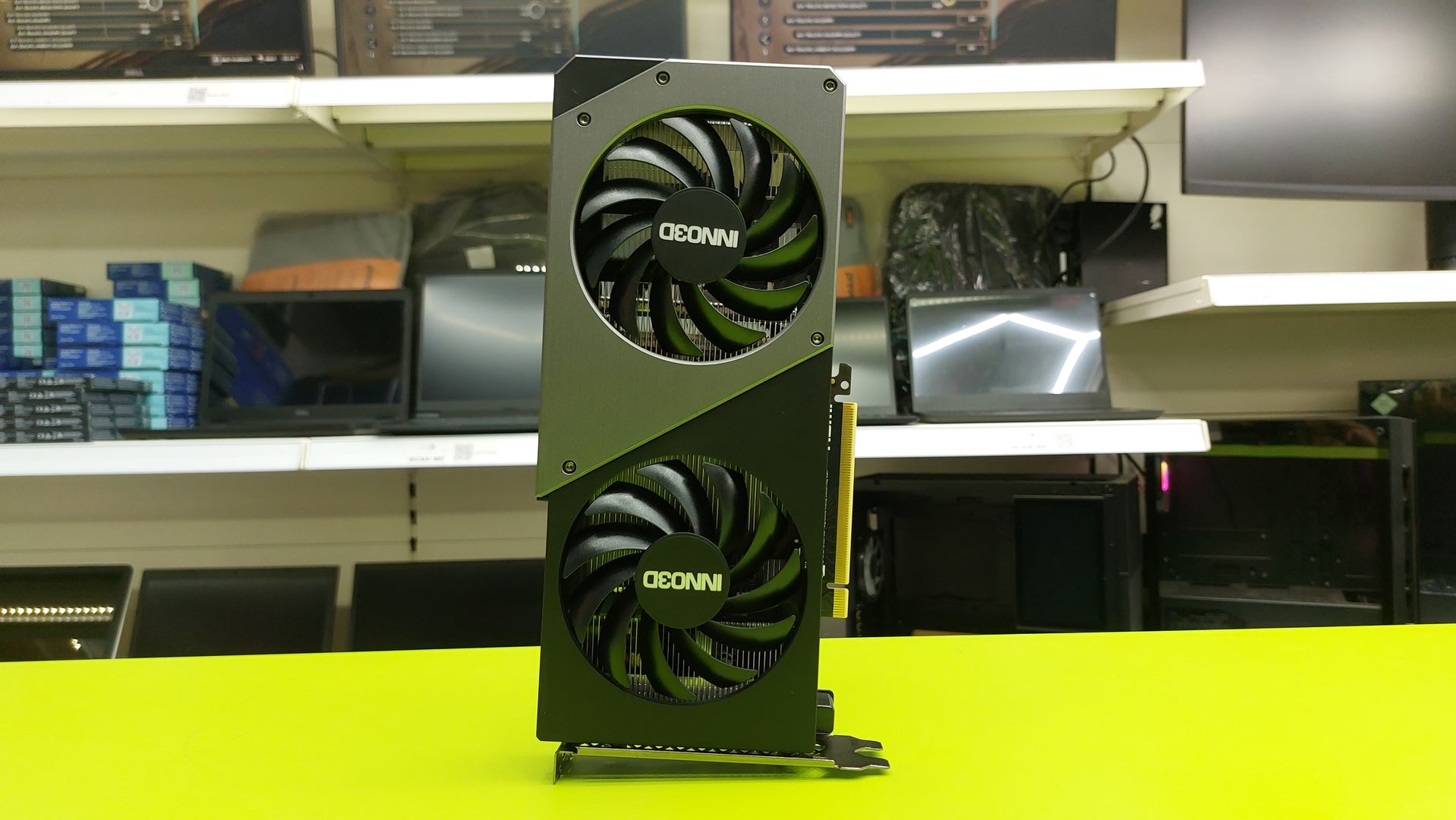INNO3D rtx 4060 9 (1) Used Inno3D RTX 4060 Twin X2 8GB Graphics Card - Image 1