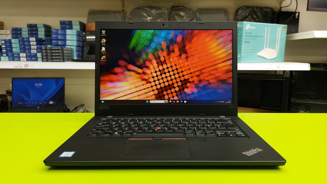 Lenovo Laptop L490 44 (3) Used Lenovo ThinkPad T490/ Intel i5 8365U 4.10GHz / 8GB RAM / 256GB SSD / 14" SCREEN - Image 1