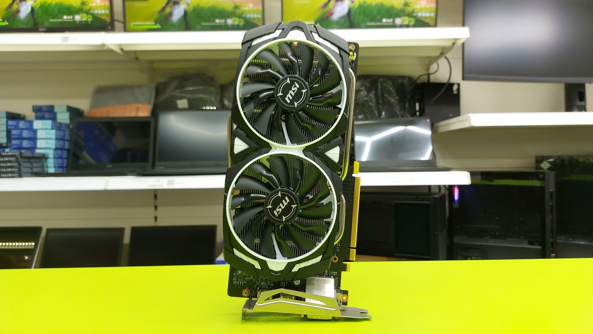 MSI GTX 1060 2 (0) Used MSI GTX 1060 Armor 6GB OC Edition - Image 1