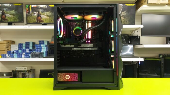 Used Custom Gaming PC / Ryzen 7 5700X 4.6GHz / 48GB RAM / 500GB SSD + 1TB HDD / Multi Choice Graphics - Image 2