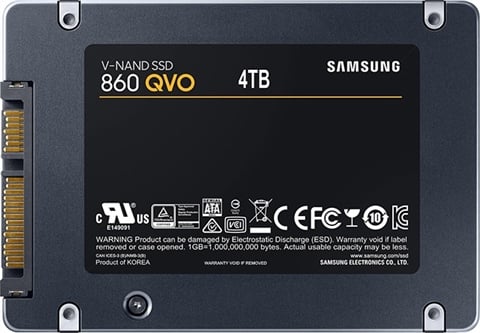 samsung 4tb ssd Used Samsung 860 QVO 4TB 2.5 Inch Internal SSD - Image 1
