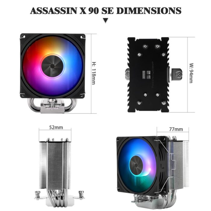Thermalright Assassin X 90 SE V2 ARGB CPU Air Cooler - Image 3
