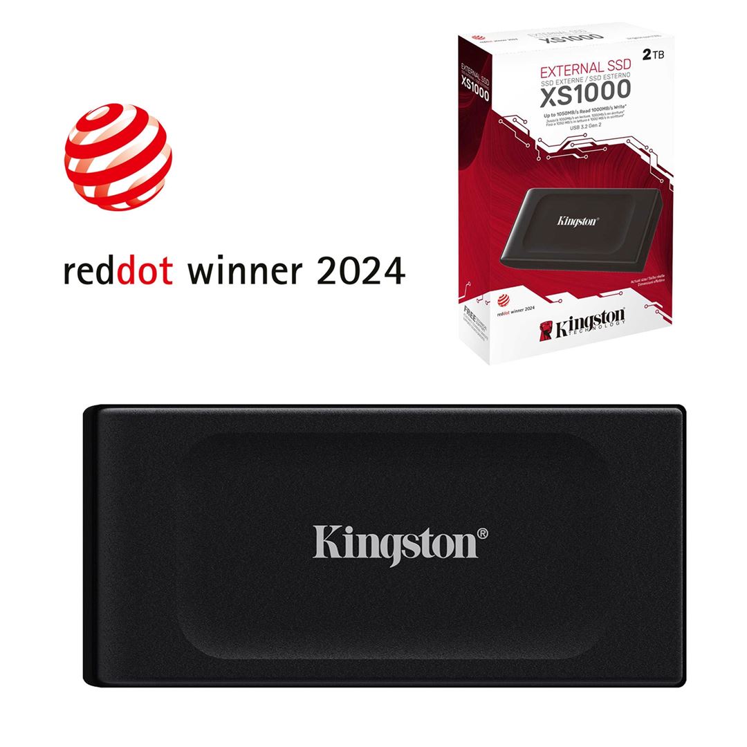 Kingston's XS1000 Kingston XS1000 2TB Portable External SSD, Read 1050MB/s, Write 1000MB/s - Image 1