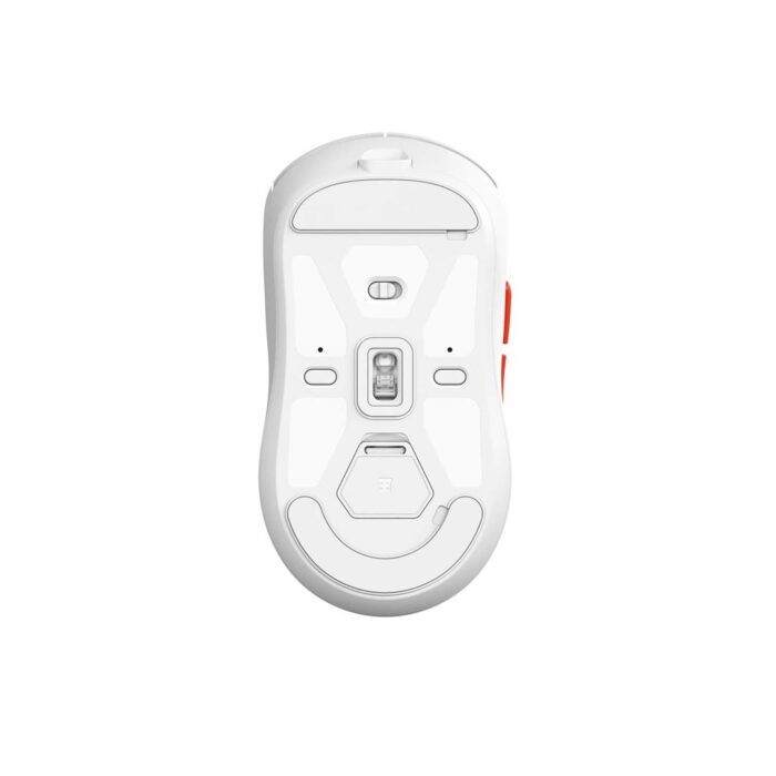 Marvo Scorpion G964W Niro 60 Wireless and USB-C Rechargeable Gaming Mouse (White) - Image 5