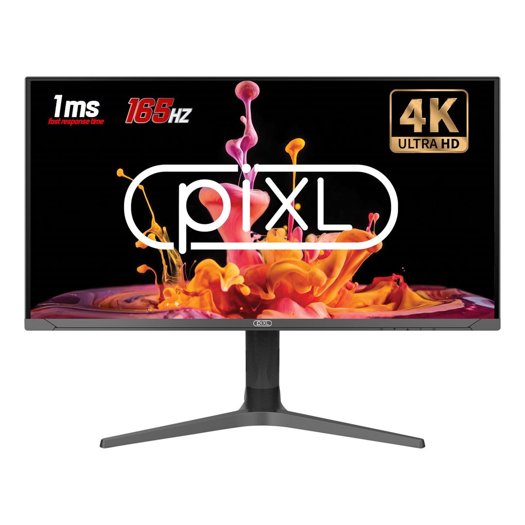 piXL CM32G7 32 Inch 4K piXL CM32G7 32 Inch 4K IPS Gaming Monitor, 165Hz, 1ms, RGB Lighting, VESA Mount, - Image 1