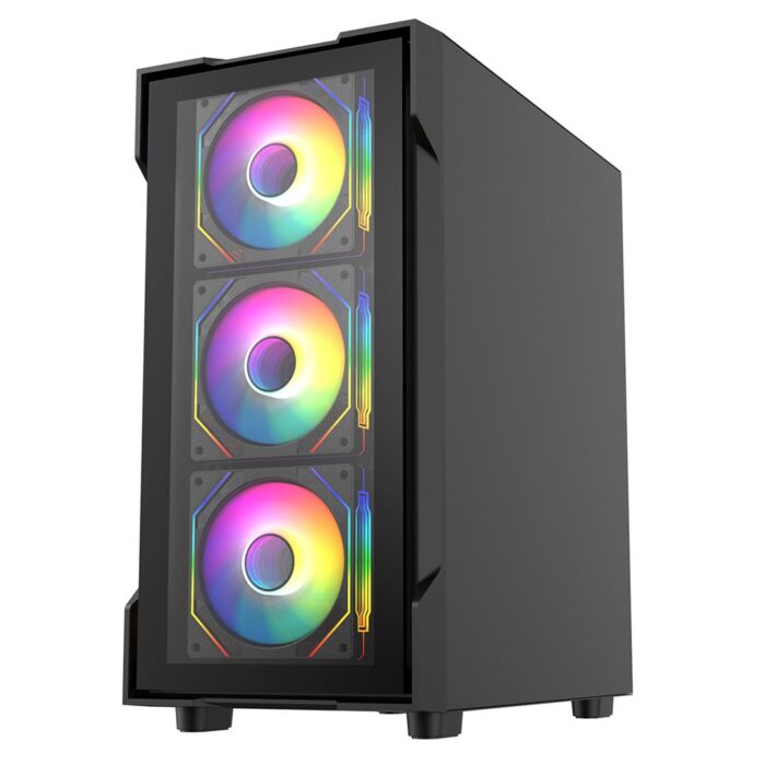 CIT BOLT Micro ATX 4 x ARGB Fans - Image 2