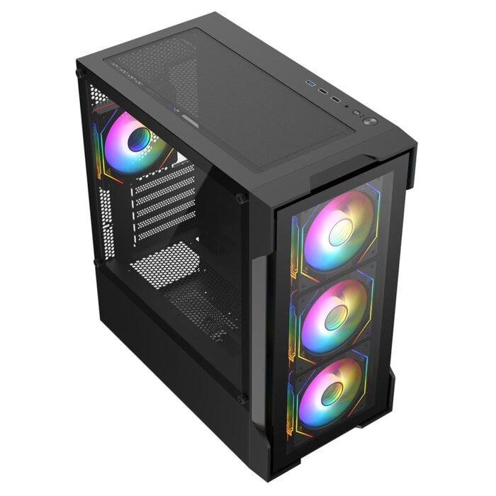 CIT BOLT Micro ATX 4 x ARGB Fans - Image 4