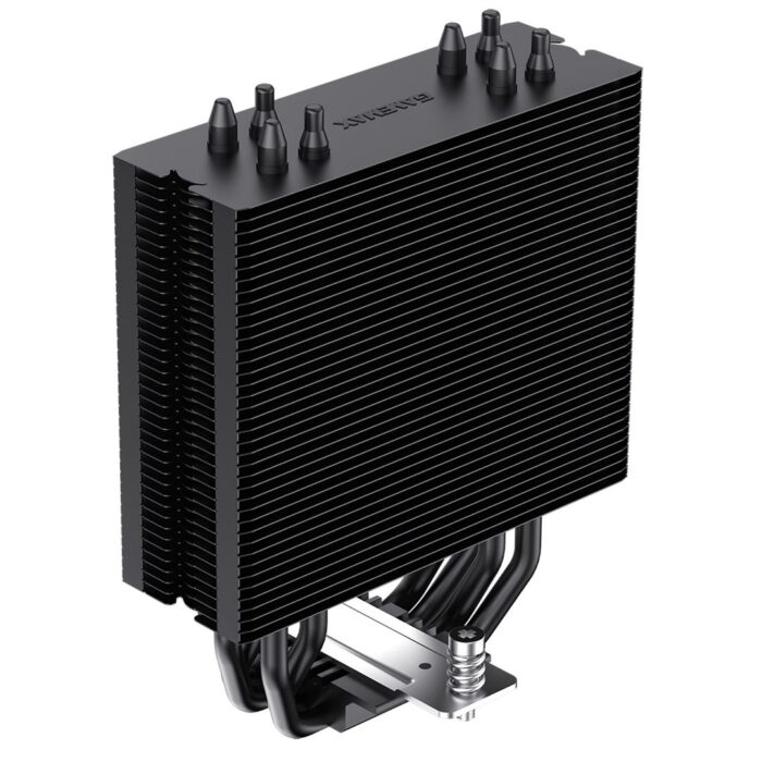 GameMax Ice Blade Black CPU Cooler 120mm PWM ARGB Fan 4 x Heat Pipes TDP 190W - Image 6