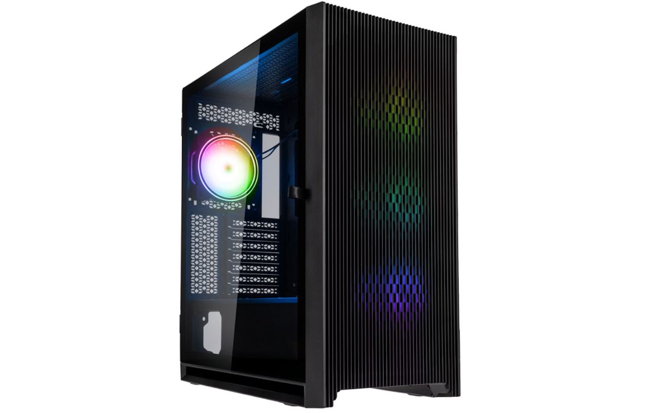 Kolink Unity Lateral ARGB Kolink Unity Lateral ARGB Performance Midi Tower Case - Black - Image 1