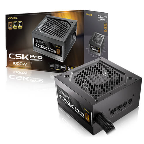 Antec CSK1000 PRO 1000W Antec CSK1000 PRO 1000W ATX 3.1 Power Supplies PCIe5.1 - Image 1