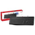 Genius KB-117S Wired AI Copilot Silent Keyboard, 11 Multimedia Function Keys
