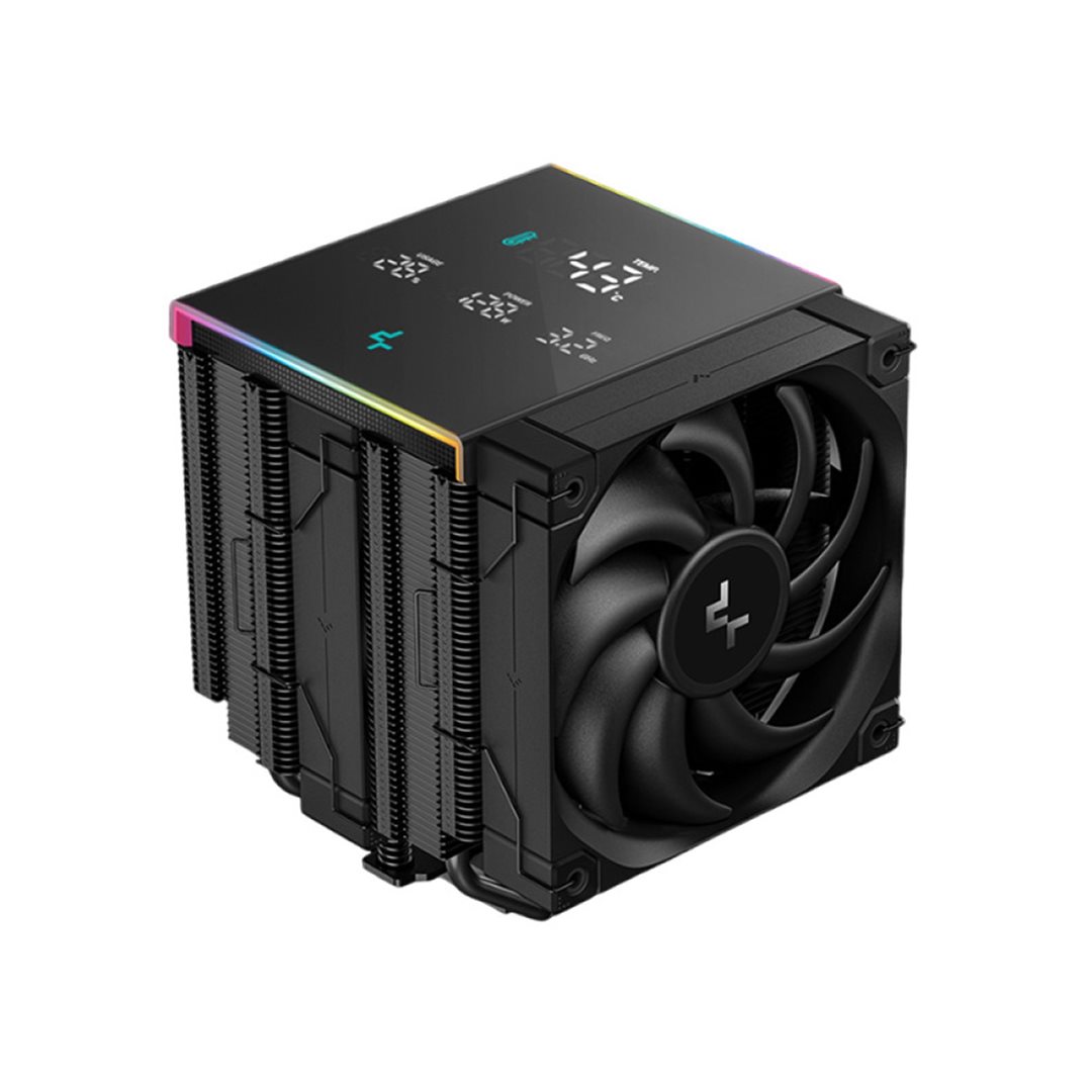 DeepCool AK620 Digital Pro DeepCool AK620 Digital Pro CPU Air Cooler, Dual-Tower with Digital Display, 6 Copper Heatpipes, LGA1700/AM5 - Image 1