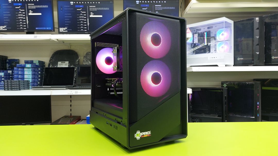 CIT Level 5 black (5) Refurbished Custom Gaming PC / Intel i5 9400F 4.1GHz / 16GB RAM / 512GB / Multi Choice Graphics - Image 1