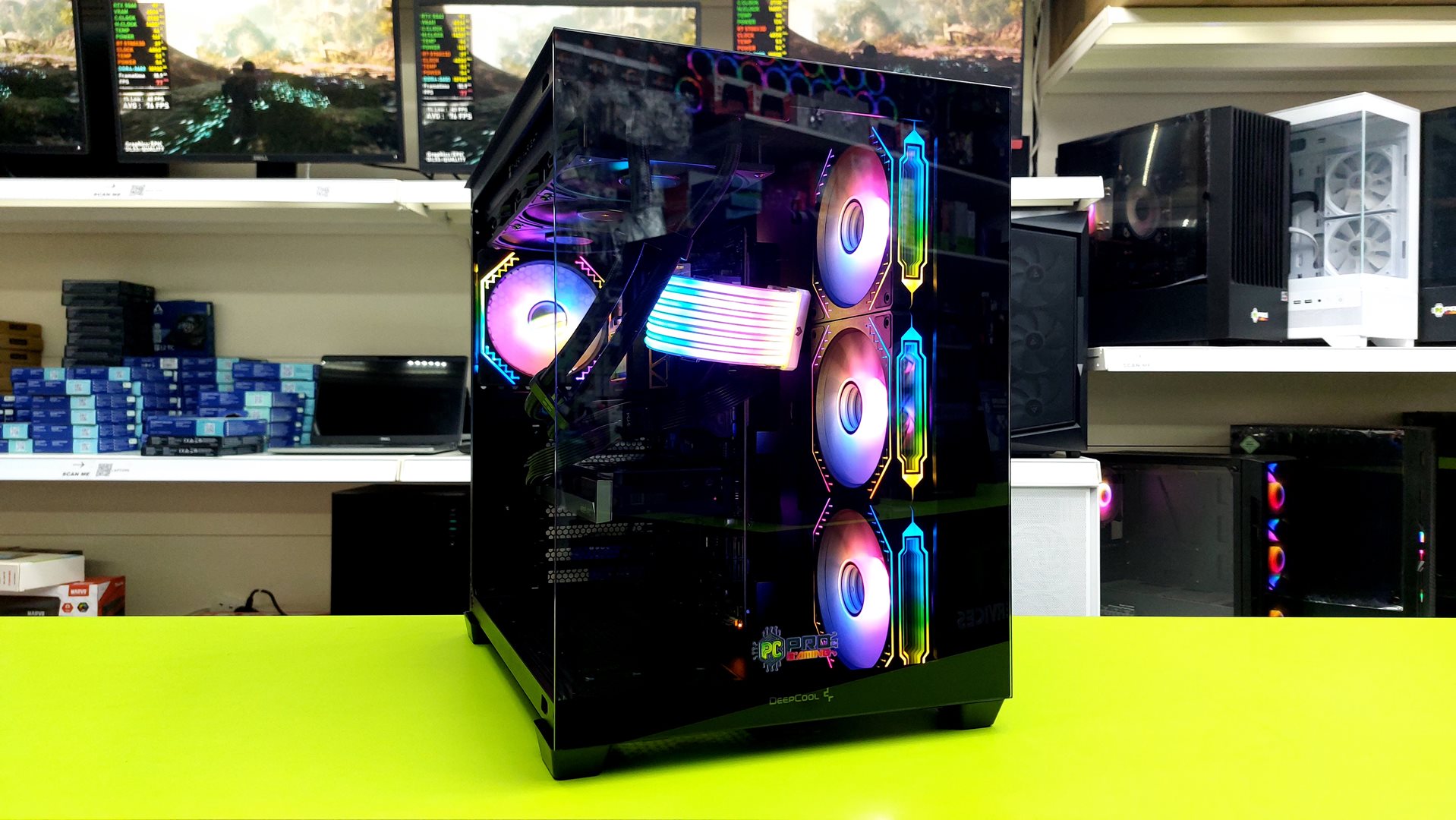 Deepcool CG530 (1) New Custom Pro Gaming PC / Intel i5 13400 4.60GHz / 16GB RAM / 1TB NVMe / Multi Choice Graphics - Image 1