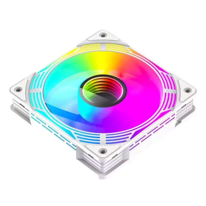 GameMax 3 Pack ARGB White Fan FN12A-C8I-W - Image 2