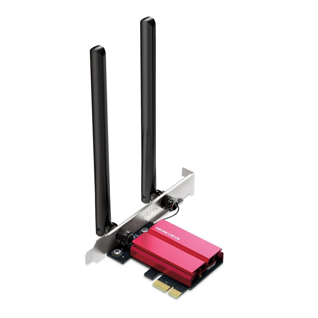 Mercusys MA86XE AXE5400 Mercusys MA86XE AXE5400 Tri-Band Wi-Fi 6E Bluetooth PCI Express Adapter - Image 1