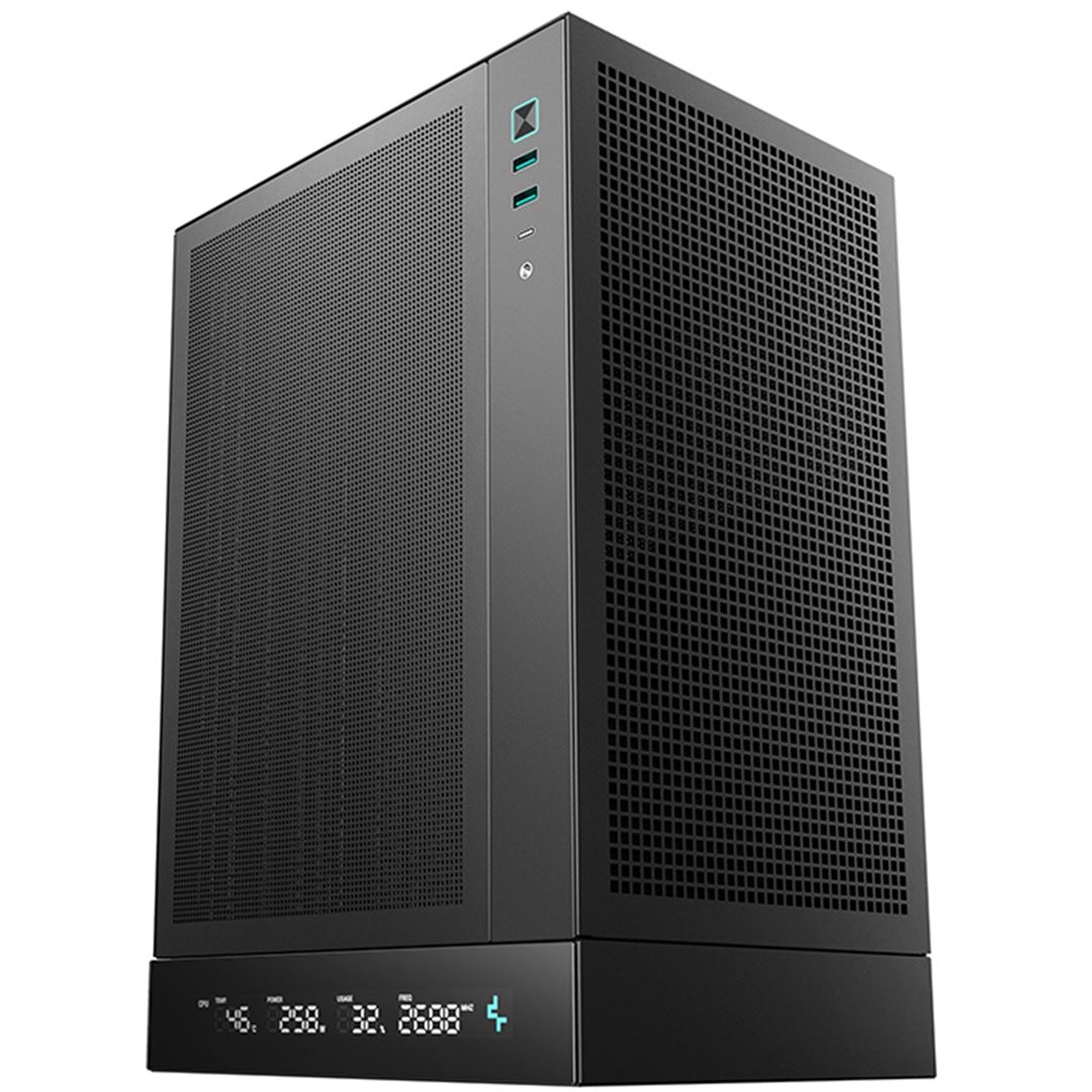Deepcool CH170 Digital Mini-ITX Deepcool CH170 Digital Mini-ITX Case - High Airflow - Image 1