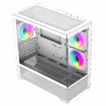 GameMax Vista Mini White Case mATX - Image 3