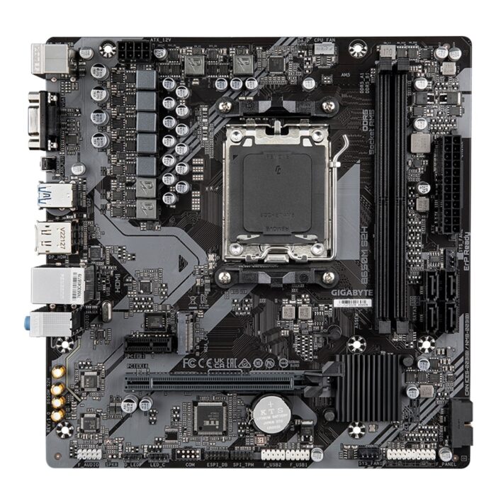 Gigabyte B650M S2H AM5 Motherboard Micro-ATX, 2x DDR5 - Image 2