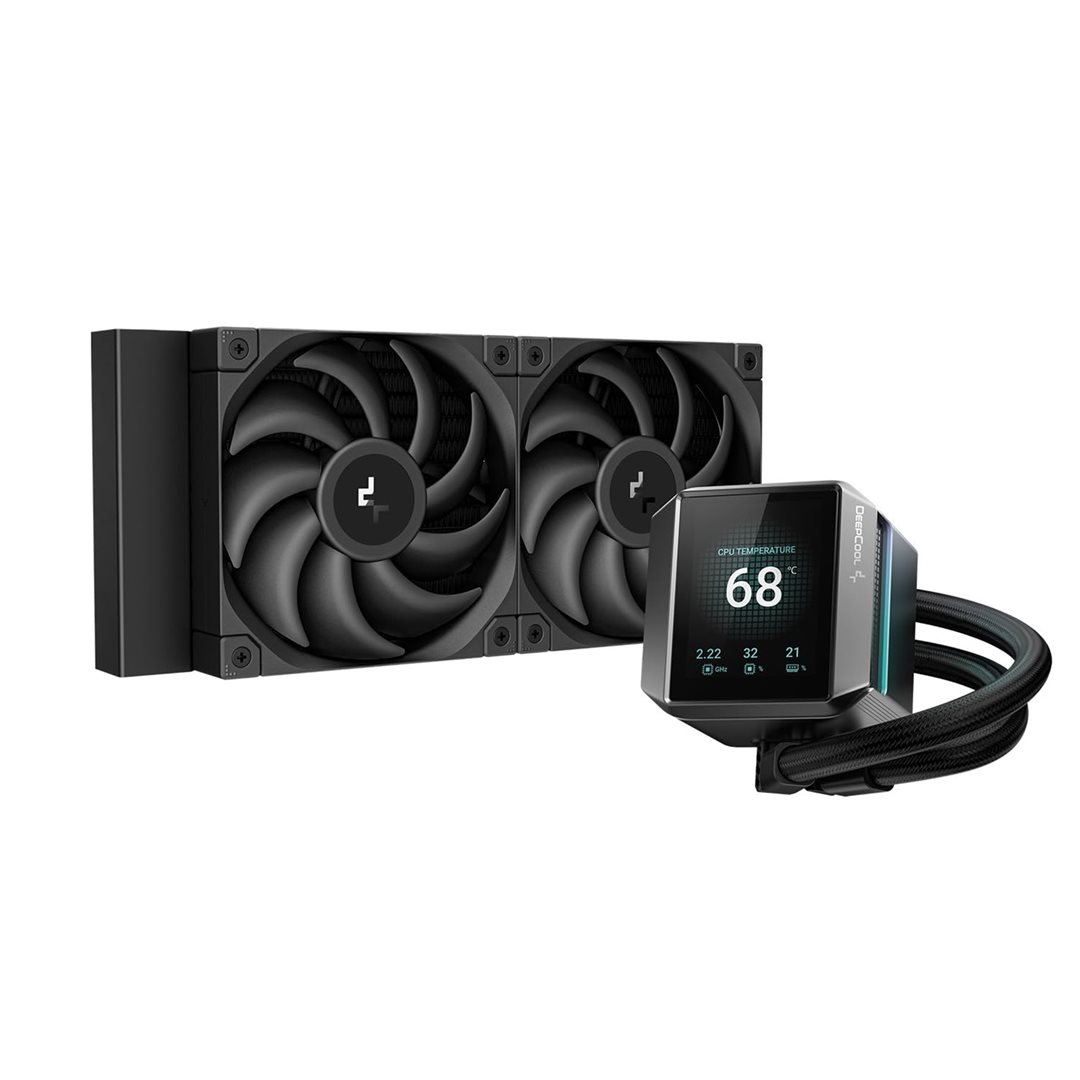 DeepCool Mystique 240 DeepCool Mystique 240mm AIO 2.8" TFT LCD Screen - Image 1