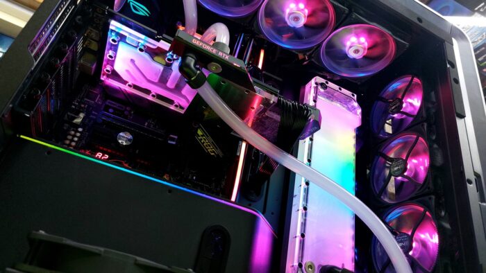 Refurbished 8 Pack WaterCooled PC / Intel  i9 10900K 5.30GHz / 32GB RAM / 2 x 1TB NVMe / RTX 2080 Ti 11GB - Image 3