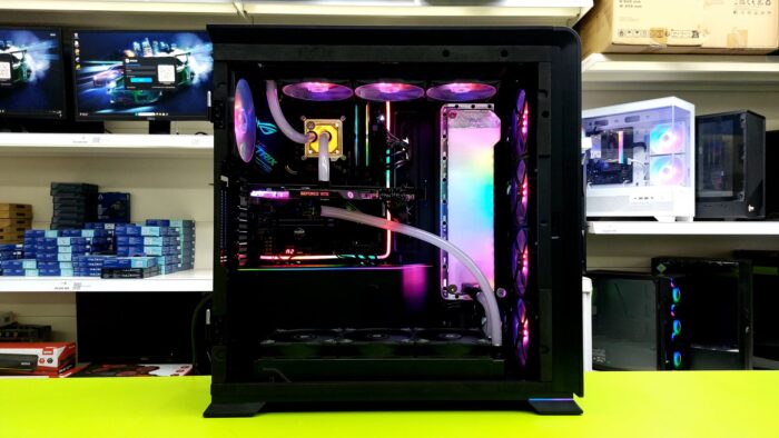 Refurbished 8 Pack WaterCooled PC / Intel  i9 10900K 5.30GHz / 32GB RAM / 2 x 1TB NVMe / RTX 2080 Ti 11GB - Image 2