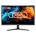 piXL  27 Inch 240Hz HDR 10+ Full HD Curved Gaming Monitor, 1ms, HDR 10+, PX27CC301B