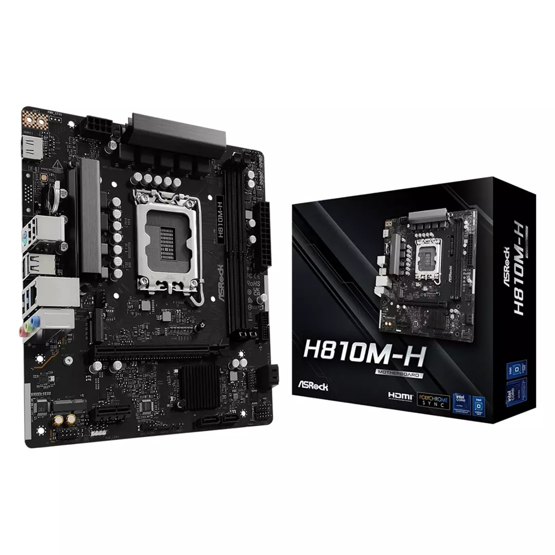 ASRock H810M-H ASRock H810M-H LGA1850 Socket - Image 1