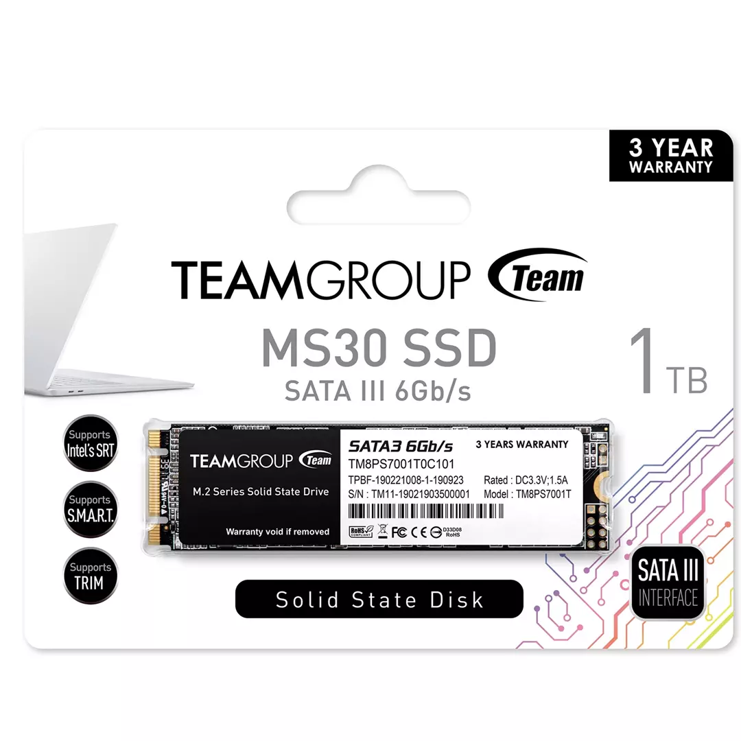 Team MS30 1TB Team MS30 M.2 - Image 1