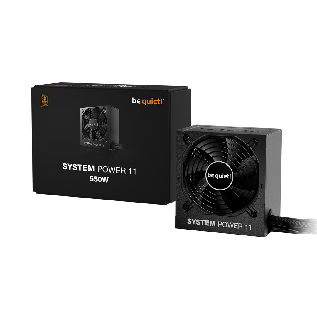 be quiet! System Power 11 550W 1 be quiet! System Power 11 550W is ATX 3.1 compliant and PCIe 5.1 - Image 1