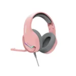 Marvo Scorpion H8618 Tactic 40 USB 2.0 Wired Gaming RGB Headset (Pink) - Image 5