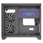 Powercool Atom Black MATX Cube with 3x ARGB Fans - Image 6