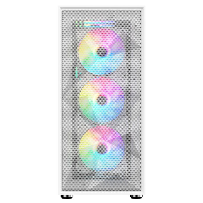 CiT Phantom XL White Gaming Case 6 x ARGB Fans & Hub - Image 2