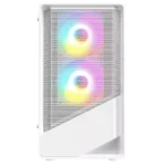 CIT Level 5 White MATX Mesh Front Glass Side 3x ARGB Fans - Image 2