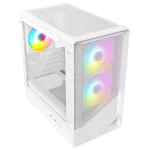 CIT Level 5 White MATX Mesh Front Glass Side 3x ARGB Fans - Image 4