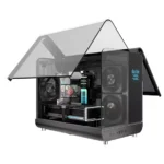 Powercool Aviator Black Micro ATX Gaming Case 3 x PWM Fans