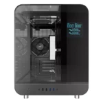 Powercool Aviator Black Micro ATX Gaming Case 3 x PWM Fans - Image 4