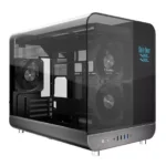 Powercool Aviator Black Micro ATX Gaming Case 3 x PWM Fans - Image 3