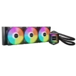 be quiet! Pure Loop 3 LX Liquid CPU Cooler, Universal Socket, 360mm Radiator, 3 x LightWings LX PWM High Speed, Stylish ARGB