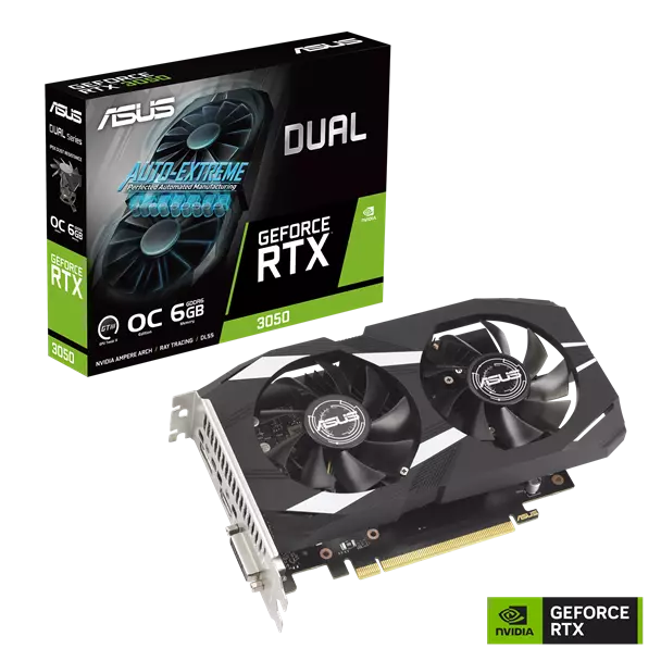 ASUS RTX 3050 6GB DUAL OC ASUS RTX 3050 6GB DUAL OC - Image 1