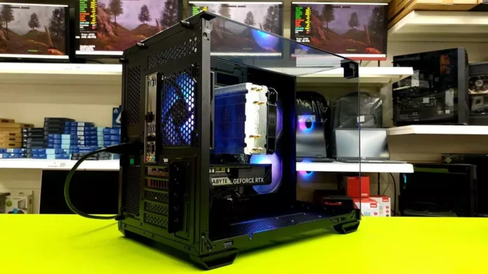 New Gaming Desktop Antec Panoramic  Ryzen 5 5600 4.40GHz / 16GB DDR4 / 1TB NVMe / RTX 5060 8GB - Image 3