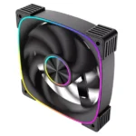 Solar 120mm ARGB Black 4pin PWM PC Cooling Fan - Image 3